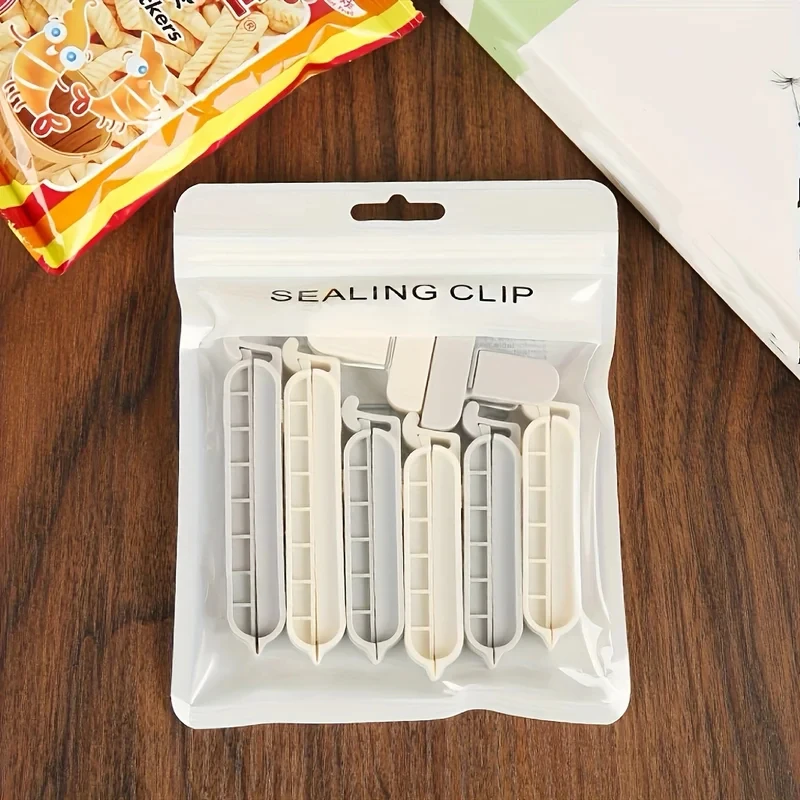 

Pcs/lot Portle Snack Storage Seal Sealing Bag Clips Sealer Clamp Kitchen Accsori Food Close Clip