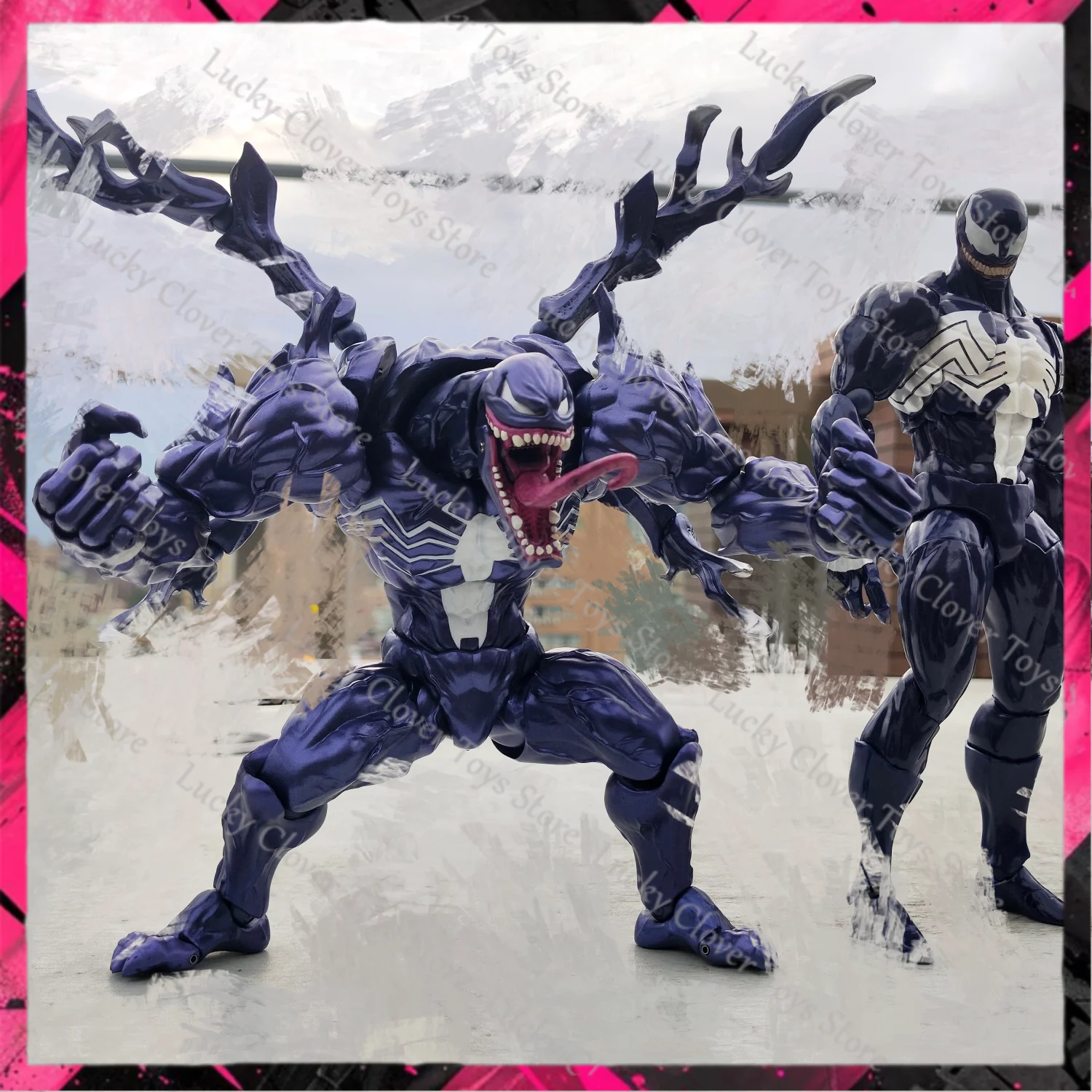 НОВЫЕ Премиальные коллекционные фигурки Venom Studio Anime с подвижными суставами, полностью артикулированные, с дополнительными руками, подарок для фанатов