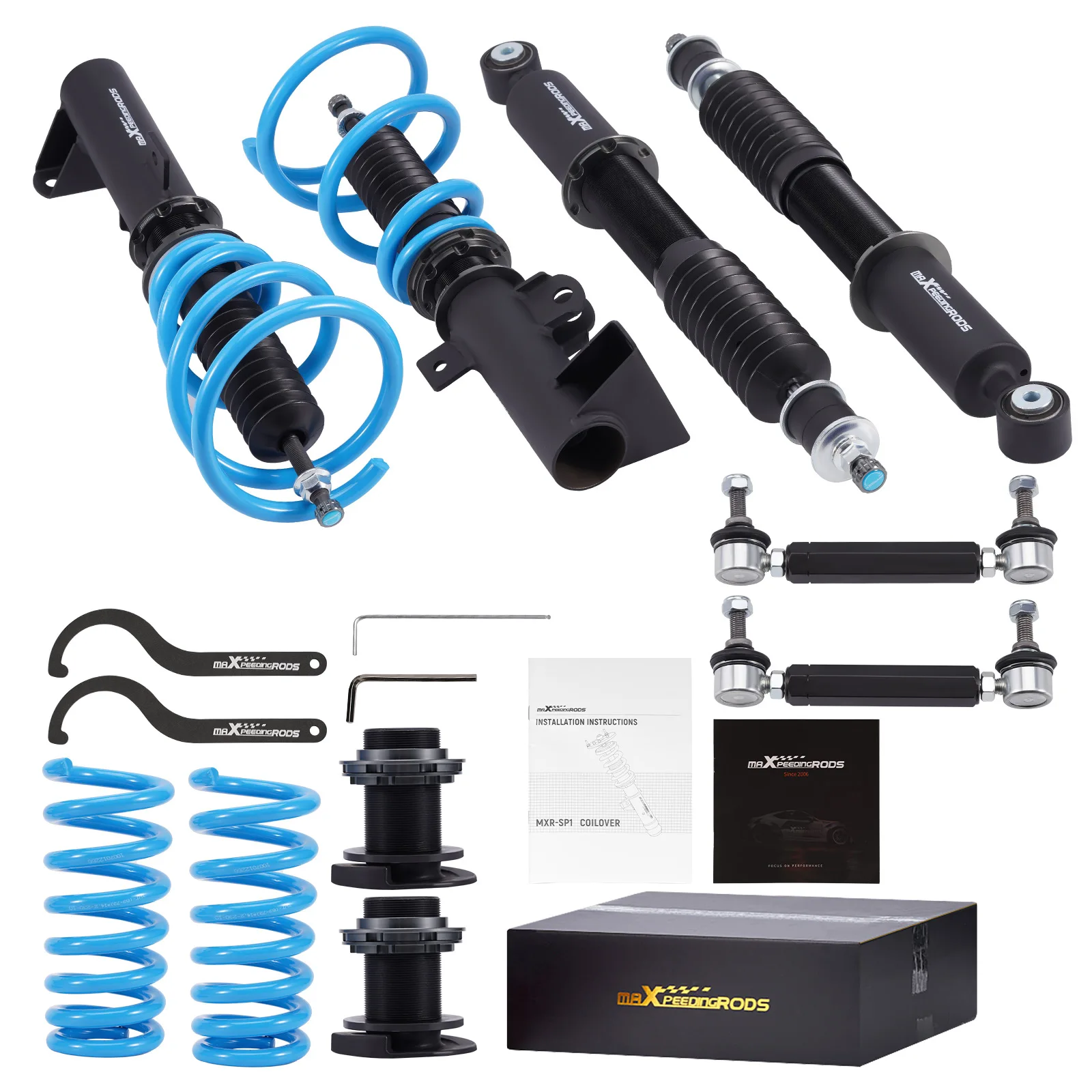 Coilovers Suspension For Mercedes-benz C-Class W203 Saloon CLK W209 C209 Coupe T6 Racing Version Coil Spring Kit