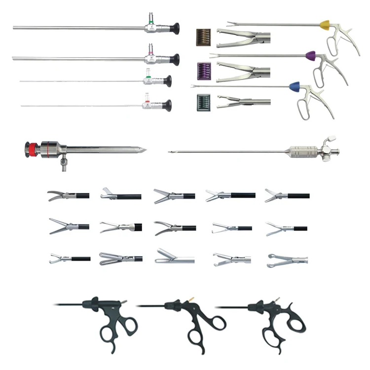 Laparoscopy Surgery Rigid Endoscope Laparoscopic Instruments Set PriceFactory‑direct shipped components    Accessories