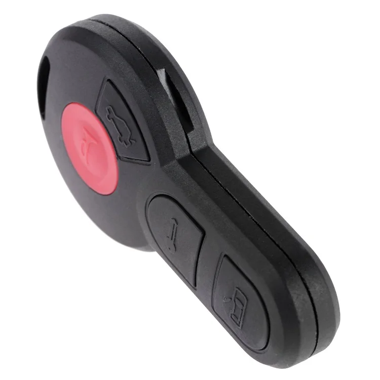 

Yetaha 3+1 4 Buttons Remote Car Key Shell Case Fob Replacement Key Cover Case 67.5mm*37mm/2.66in*1.46in