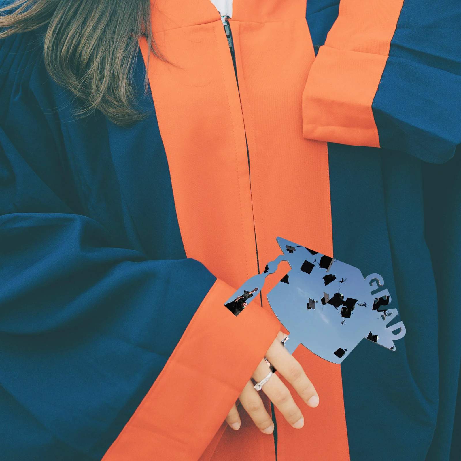 

Graduation Cap Photo Frame Sublimation Blank Diy Picture Frame For Grad Party Table Centerpiece Heat Transfer Craft Supply Home