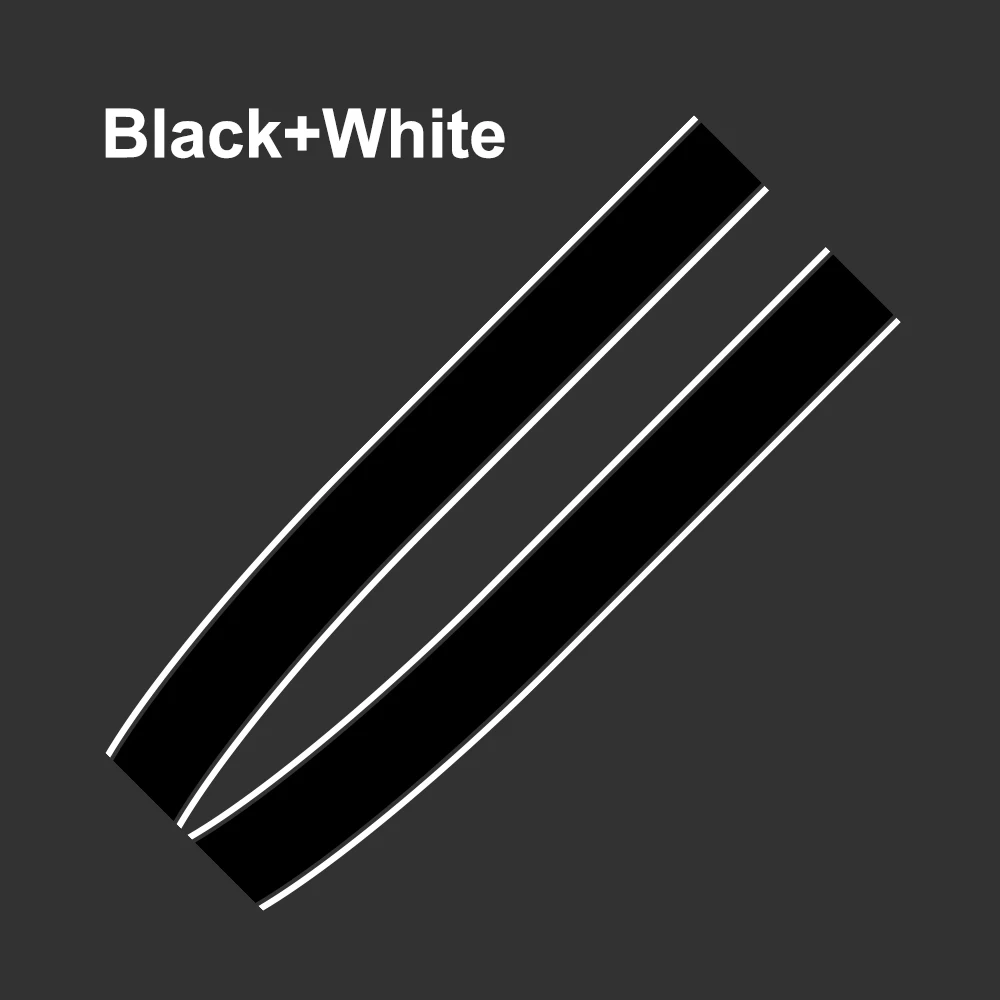 Car Engine Hood Bonnet Sticker Stripes Decals Decor For Mini Cooper S JCW R55 R56 R60 R61 F54 F55 F56 F60 Countryman Accessories image 3