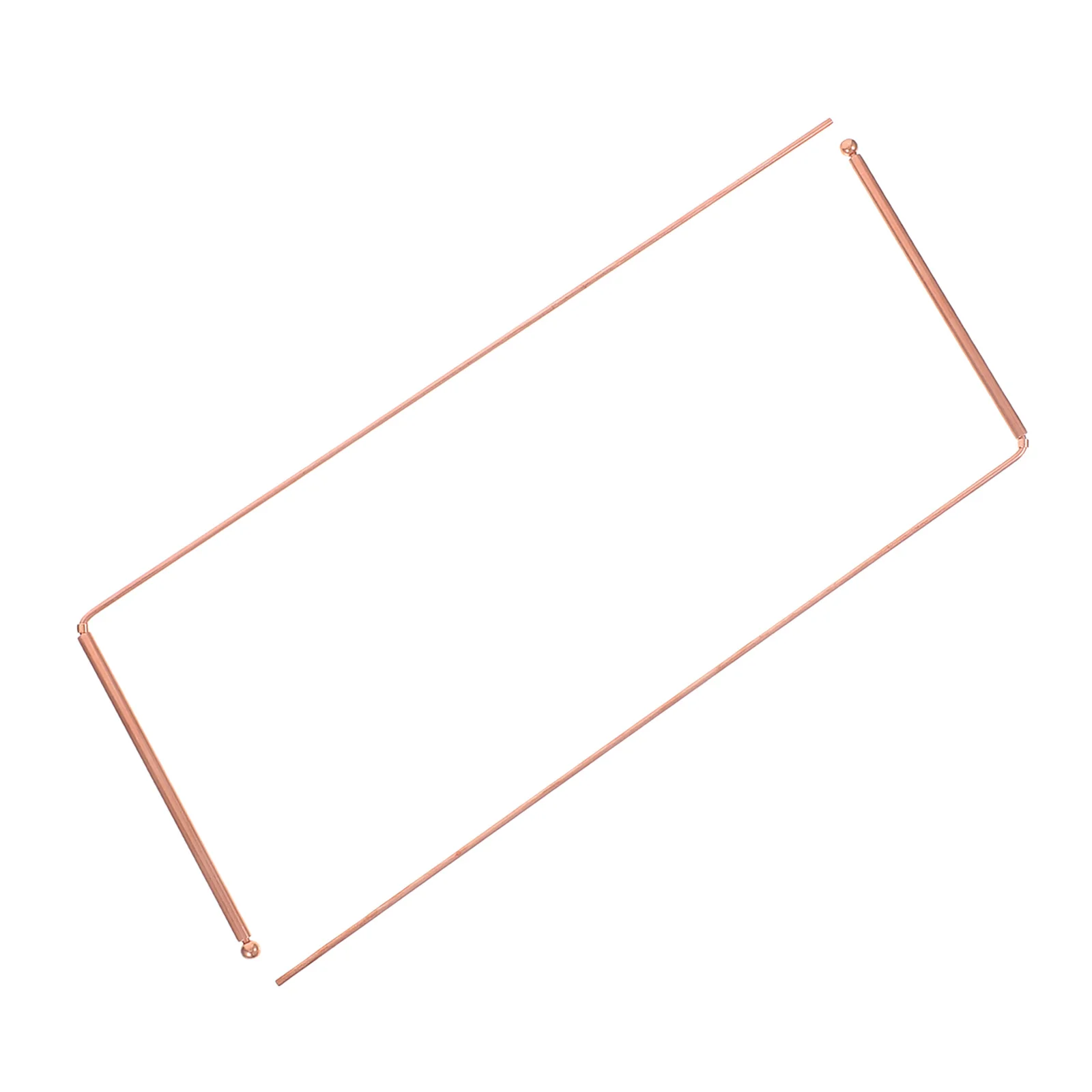 

1Set Copper Divining Rods Metal Dowsing Rods for Feng Shui Home Layout Office Commercial Use Spiritual Divination Treasure