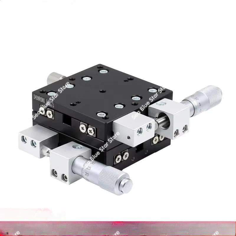 XY axis displacement platform LGY/LY40/60/80/125 -L-R-C manual precision fine-tuning mobile cross slide