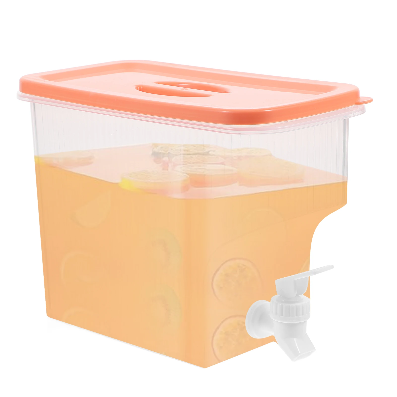 

Plastic Drink Dispenser Fridge Water Pitcher Lemonade Ice Tea Beverage Iced Large Capacity Compact Versatile Party Cold