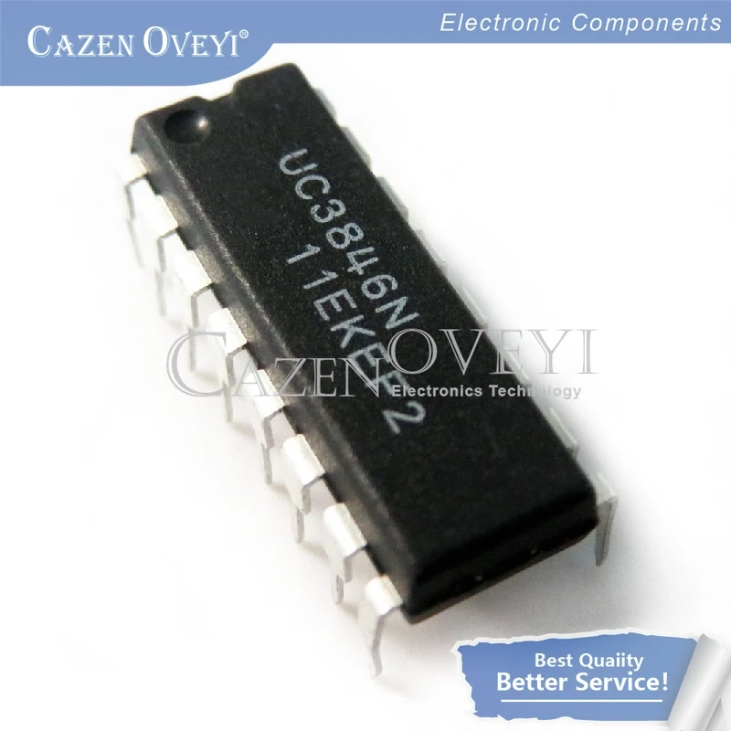 1-5pcs UC3846N UCC3818N TD62107P CD74HC670E DAC0800LCN 74HCT85N CD40110BE DG408DJ DNA1002D ES56033E DIP-16
