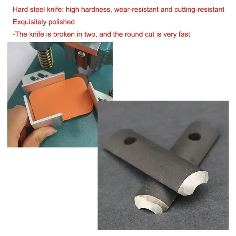 Manual corner rounding machine curved blade,bottomless corner rounding machine blade,flat sheet paper bla R3/R4/R5/R6/R8/R10/R13