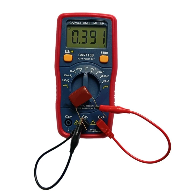 CM7115B Capacitance Meter Digital Multimeter LCD Display Measurement Tool,CM-7115A Upgrade