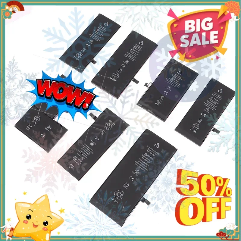 SWZY Battery For IPhone 14 15 Pro Max 11 Pro 12 13 Mini Pro Max Real High Capacity Replacement Mobile Phone Batteries