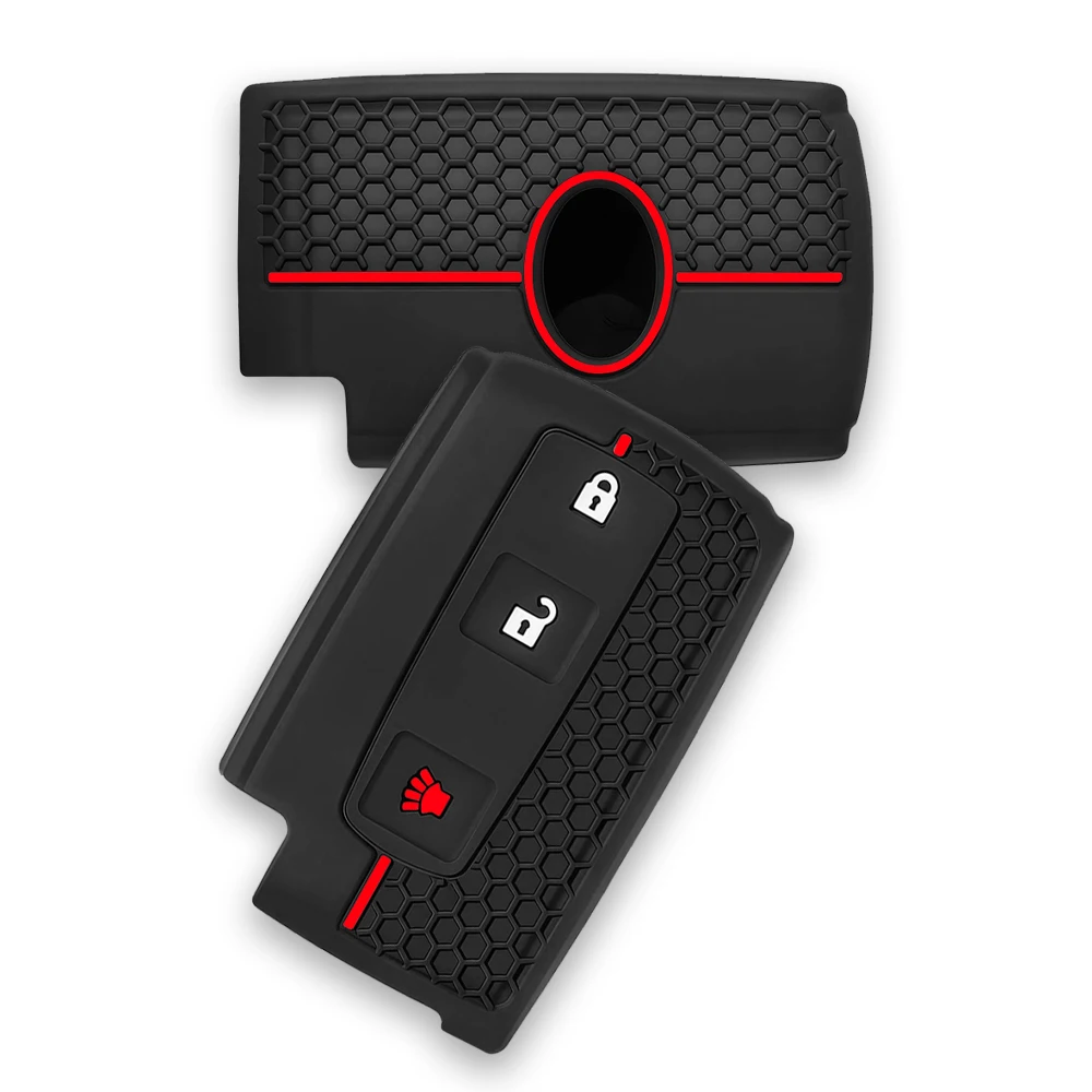 Silicone Car Remote Key Cover Key Fob Accessories Case Shell for TOYOTA Corolla Verso 2004 2006 2007 Prius Gen 20 2005 2008