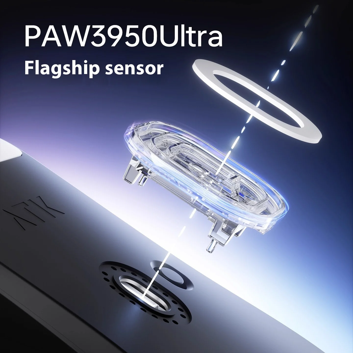 Custom New Atk Blazing Sky F1 V2 Ultimate Mouse Wireless PAW3950 Ultra Lightweight 750ips 0.243ms Low Latency Gaming Accessory