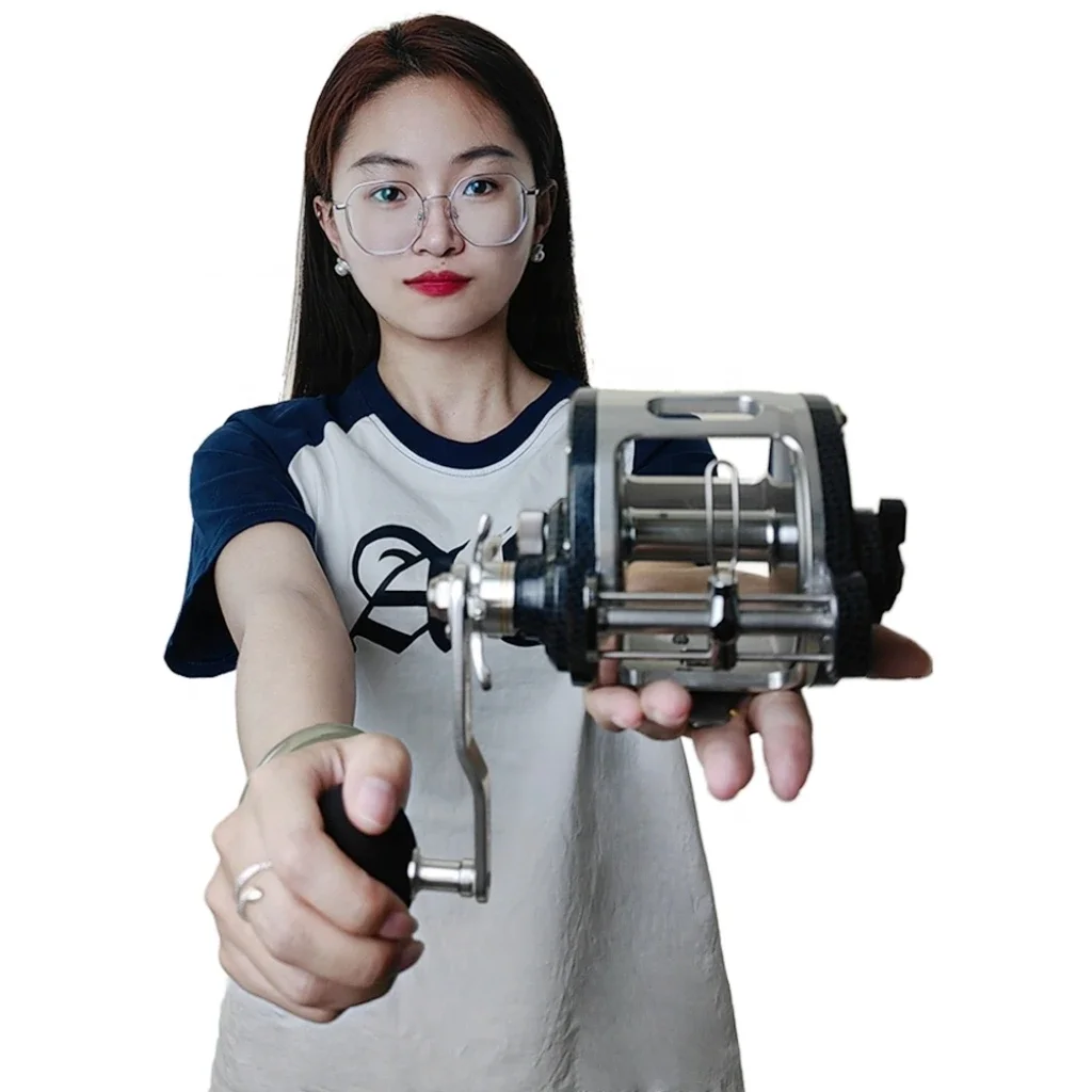 Катушка рыболовная Lurekiller Ocean Master GF12000, металлическая рама, 5 + 2 ШАРИКОПОДШИПНИКА, 5,2 дюйма, 20 кг