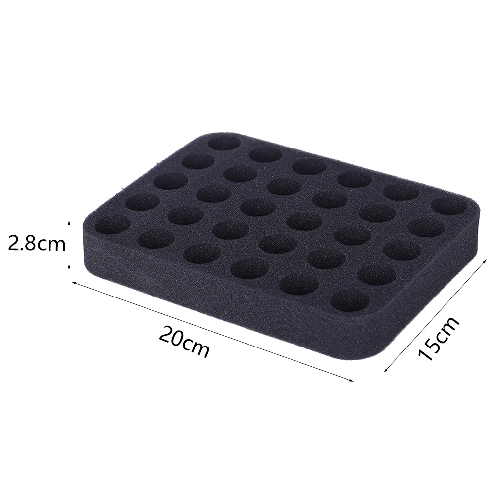30/60 Slot Foam Hole Diamond Painting Cross Stitch Accessories Tool Container Storage 5D Embroidery Mosaic Gift For case,No Bott