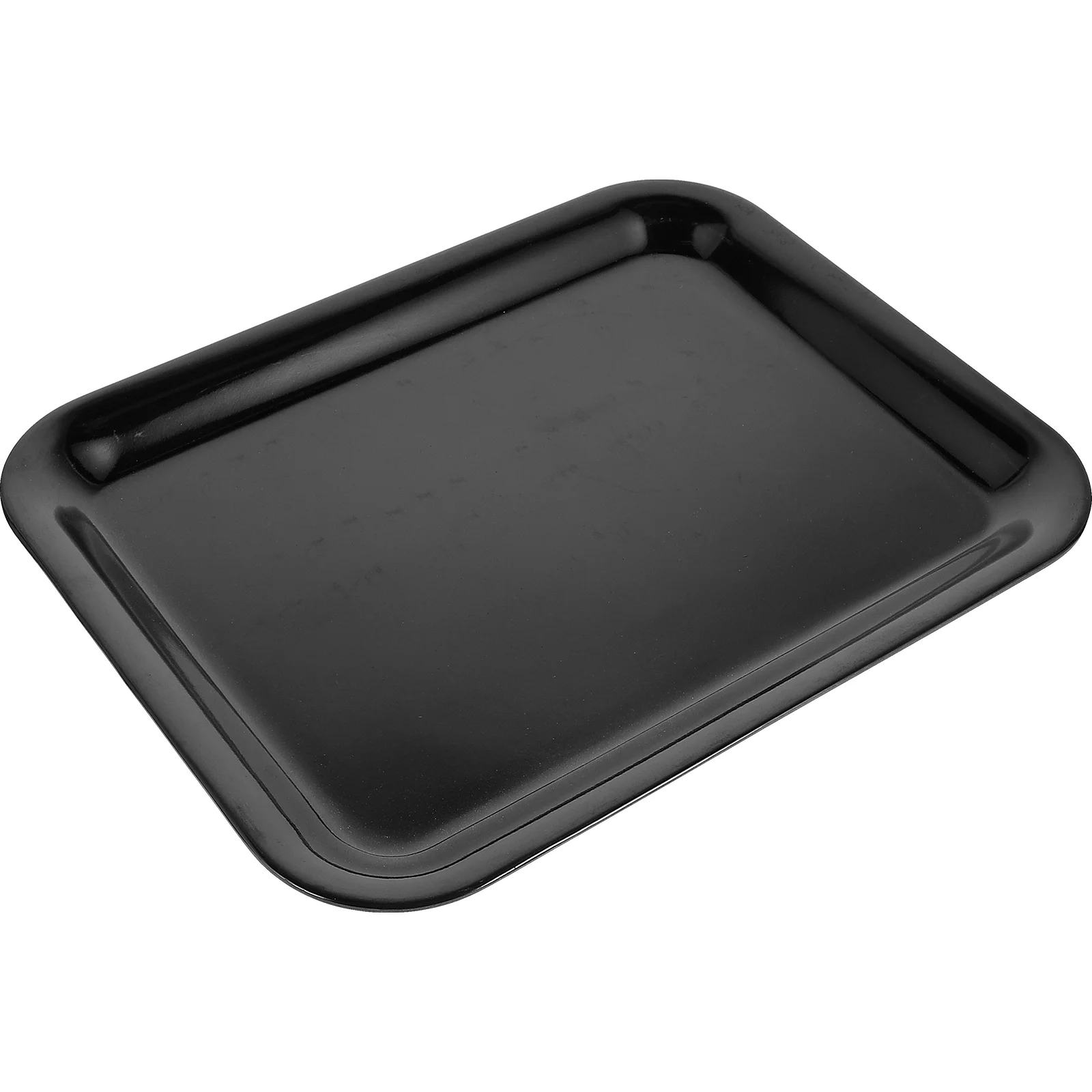 Lightweight Plastic Serving Tray for Cafeterias Fast Food Restaurants Schools Easy to Clean Stackable Chic Design for Desserts