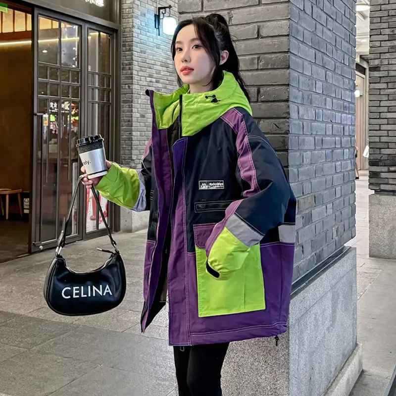 

Fashion Workwear Faction Overcomes 2026 Autumn And Winter New Small Down Cotton Women's Short Warm And Loose Jacket