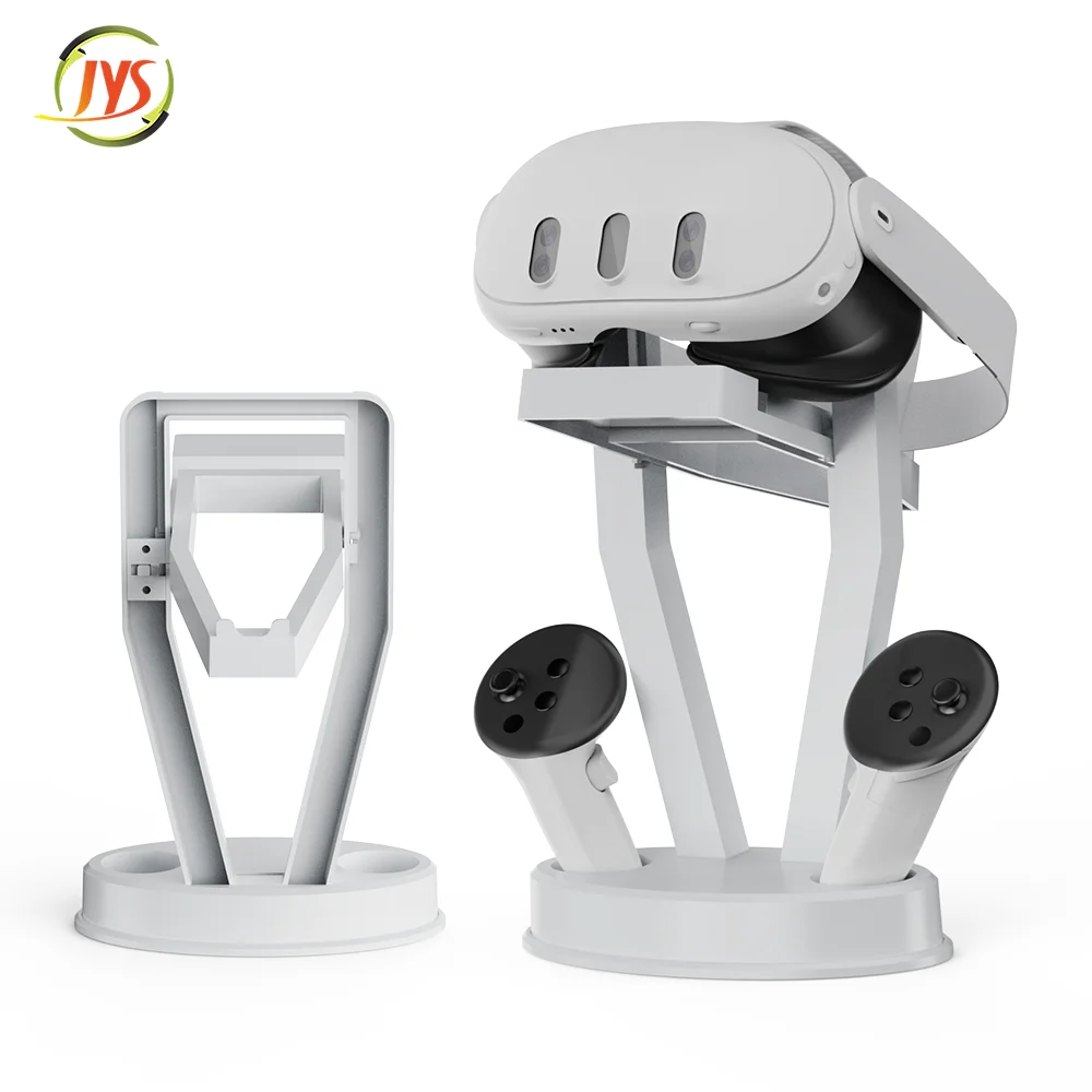 Headset Holder Accessories For Quest3 Stand Display Holder Mount Station Space Saving for Meta Quest2 Accessories