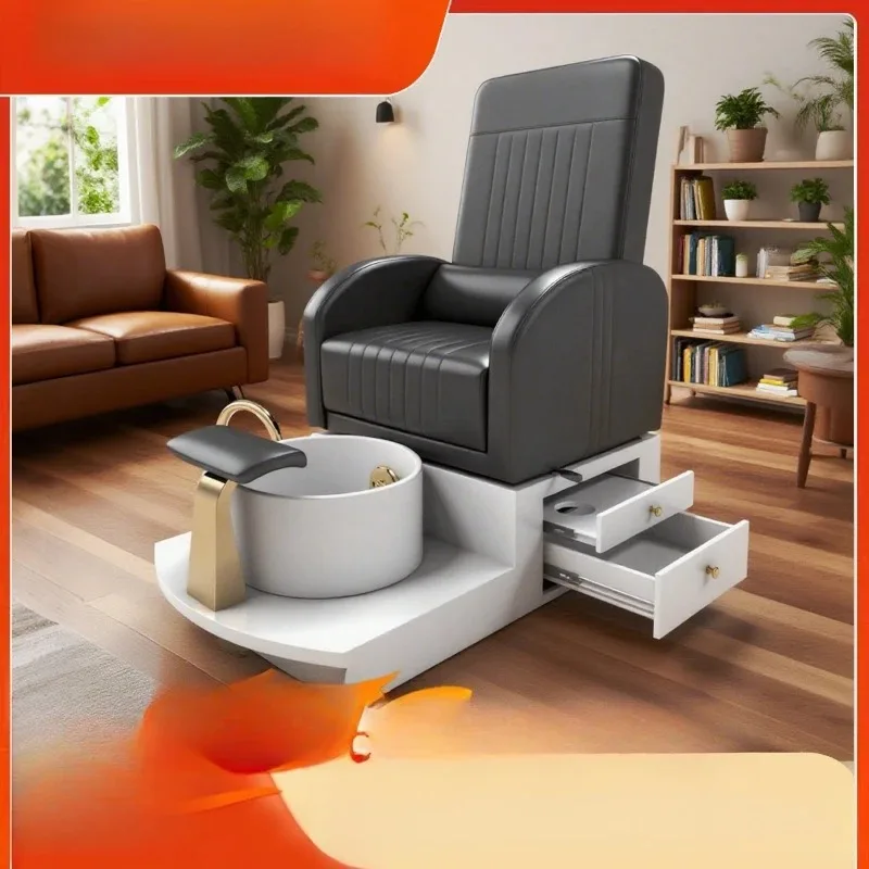 New foot massage chair Foreign beauty salons Multifunctional manicure and beauty foot bath special foot washing sofa Massage