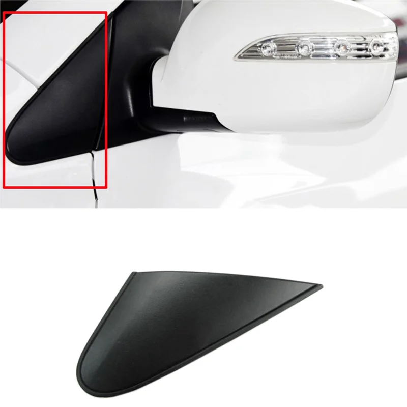 1Pair Front Window Side Mirror Triangle Corner Garnish Cover for Hyundai Tucson IX35 2010-2017 86180-2S000 86190-2S000