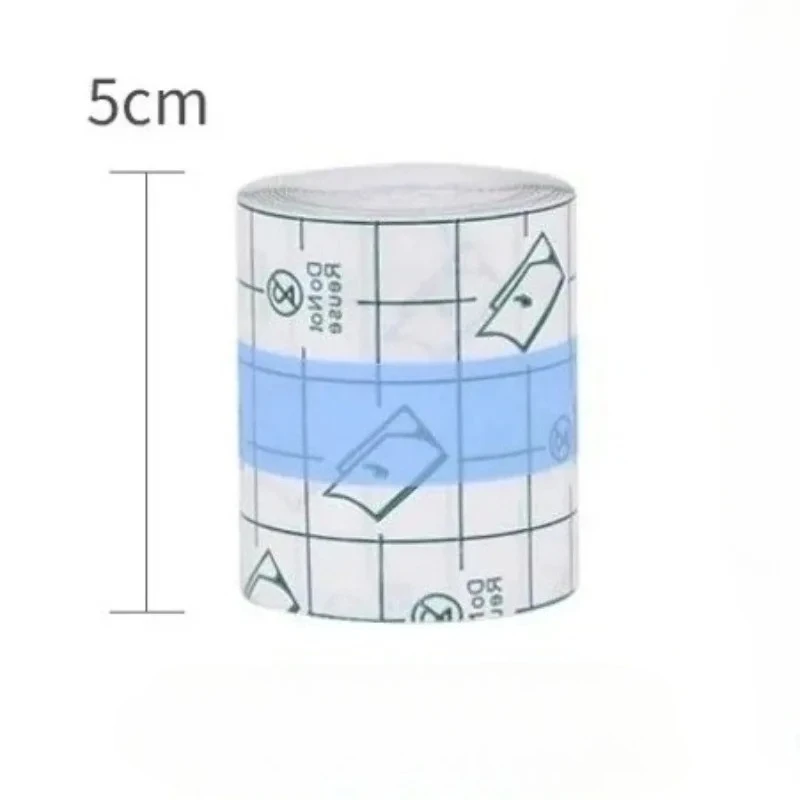 

50 шт./компл. самоклеящаяся лента, пластырь для повязки на рану, прозрачная лента для повязки на рану, водонепроницаемая пластырь, пластырь из искусственной кожи для купания