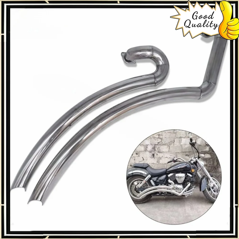 Good Quality For Lifan 250 LF250-D/250-E V16 modified Harley sweeper exhaust pipe