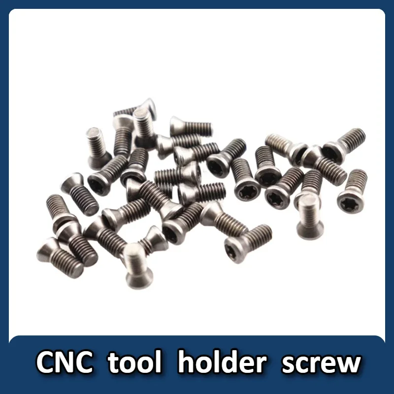 

Hot m1.6 m1.8 m2 m2.2 m2.5 m3 m3.5 m4 m4.5 m5 m6 CNC Insert Torx Screw for Replaces Carbide Inserts CNC Lathe Tools Holder