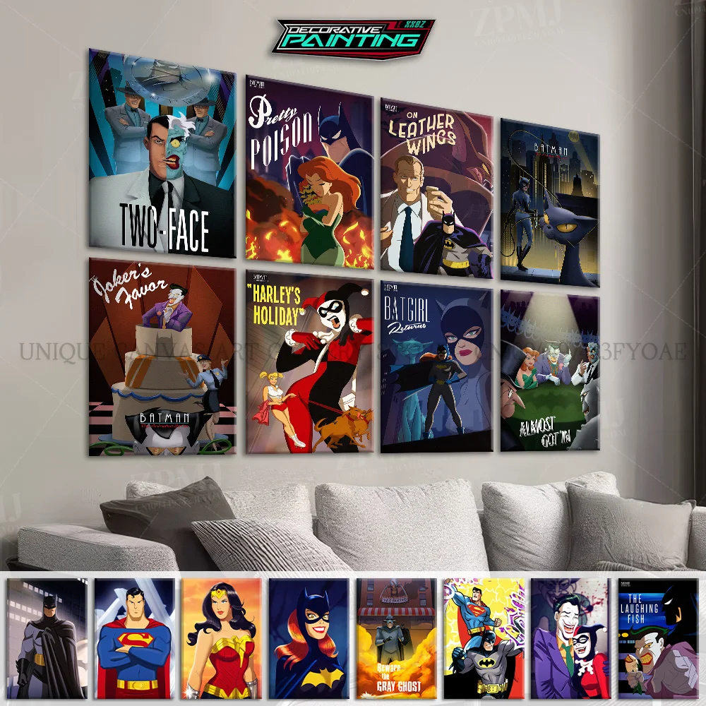 

Justice League Superman Movie Home Decoration Hd Print Painting Pictures Wall Art Frameless Canvas Modern Poster For Living Room