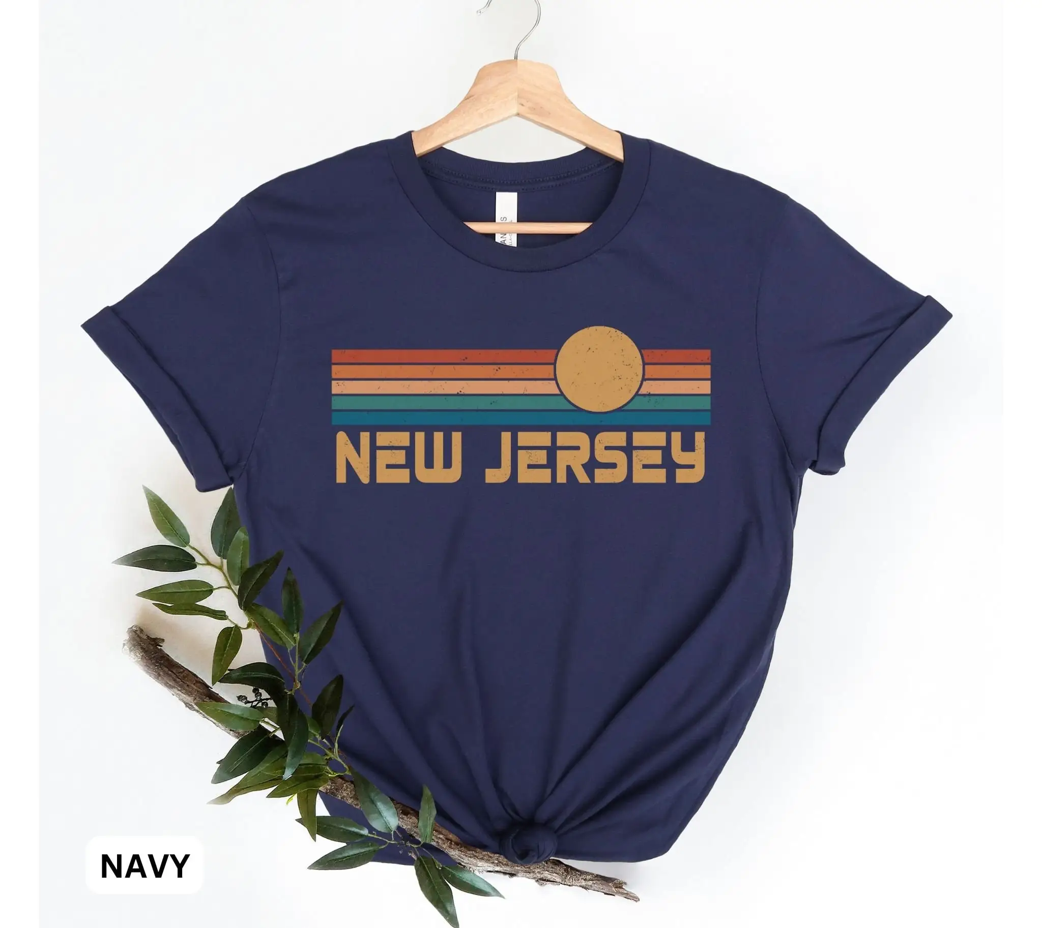 New Jersey T Shirt Souvenir East Coast York Girls Weekend Road Trip