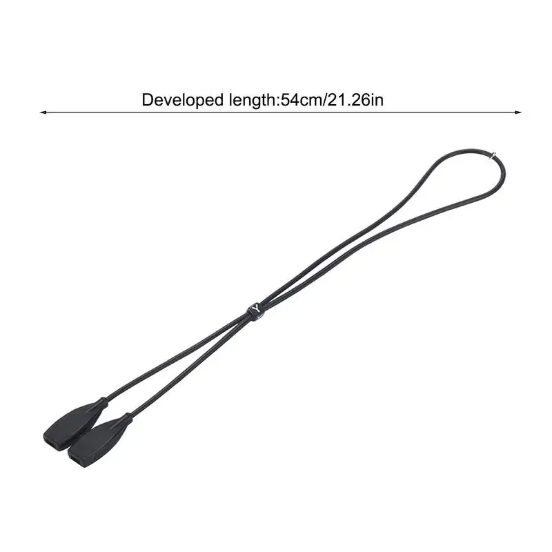 Silicone Eyeglasses Strap Glasses Sunglasses Chain Sports Band Cord Holder Elastic Anti Slip String Ropes Elastic Glasses String