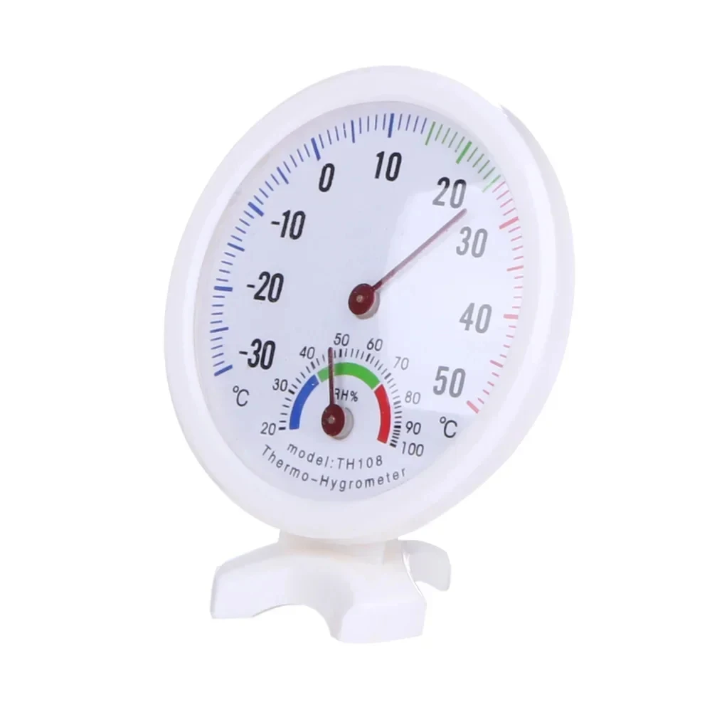 Mini Bell Shaped Humidity Watch Analog Hygrometer for Gardens Terraces -30 to 50 Celsius Degree Thermometer Hygrometer