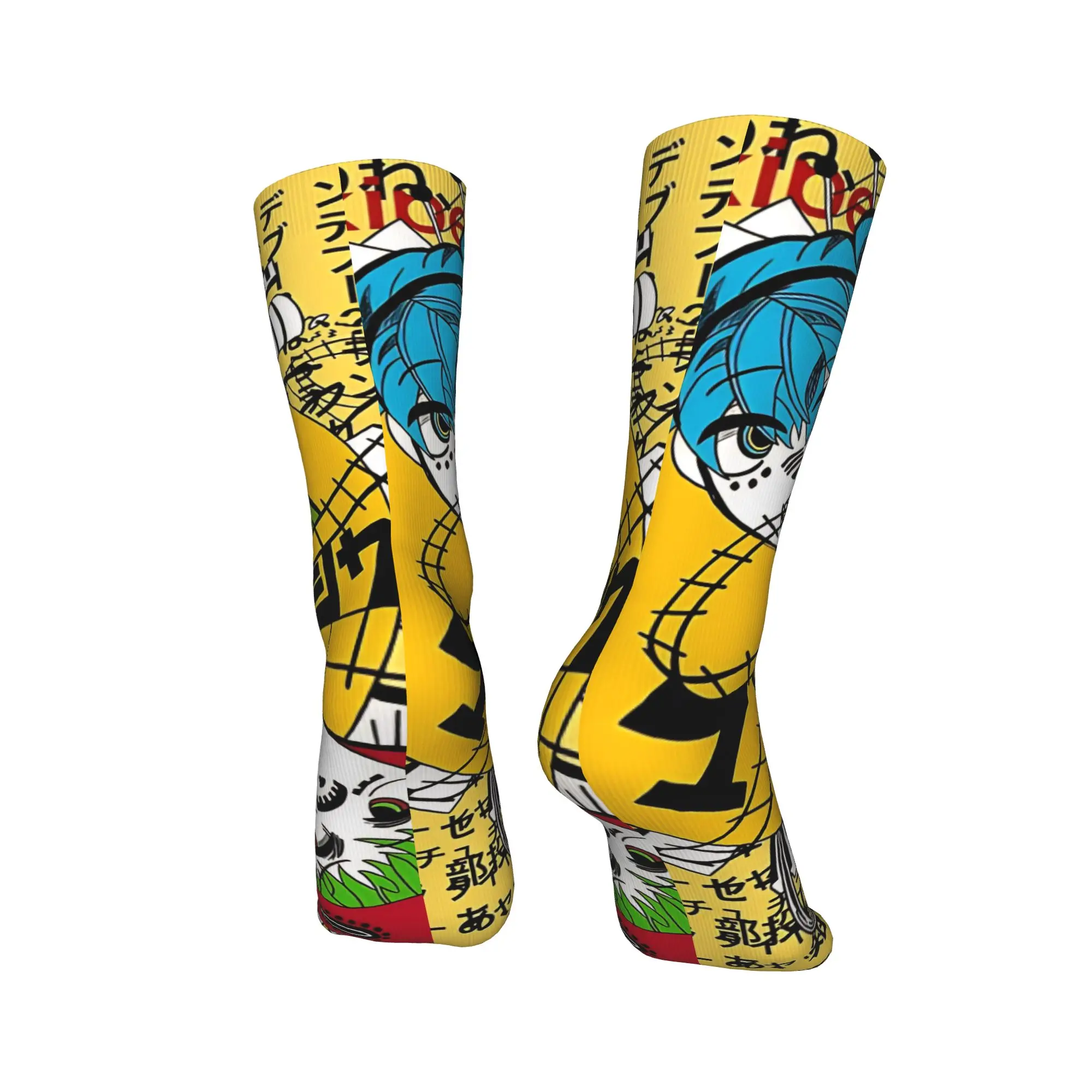 جوارب ماتريوشكا YYTD جوارب غير رسمية للخريف جوارب رجالية مضادة للانزلاق جوارب خارجية مطبوعة عالية الجودة #4