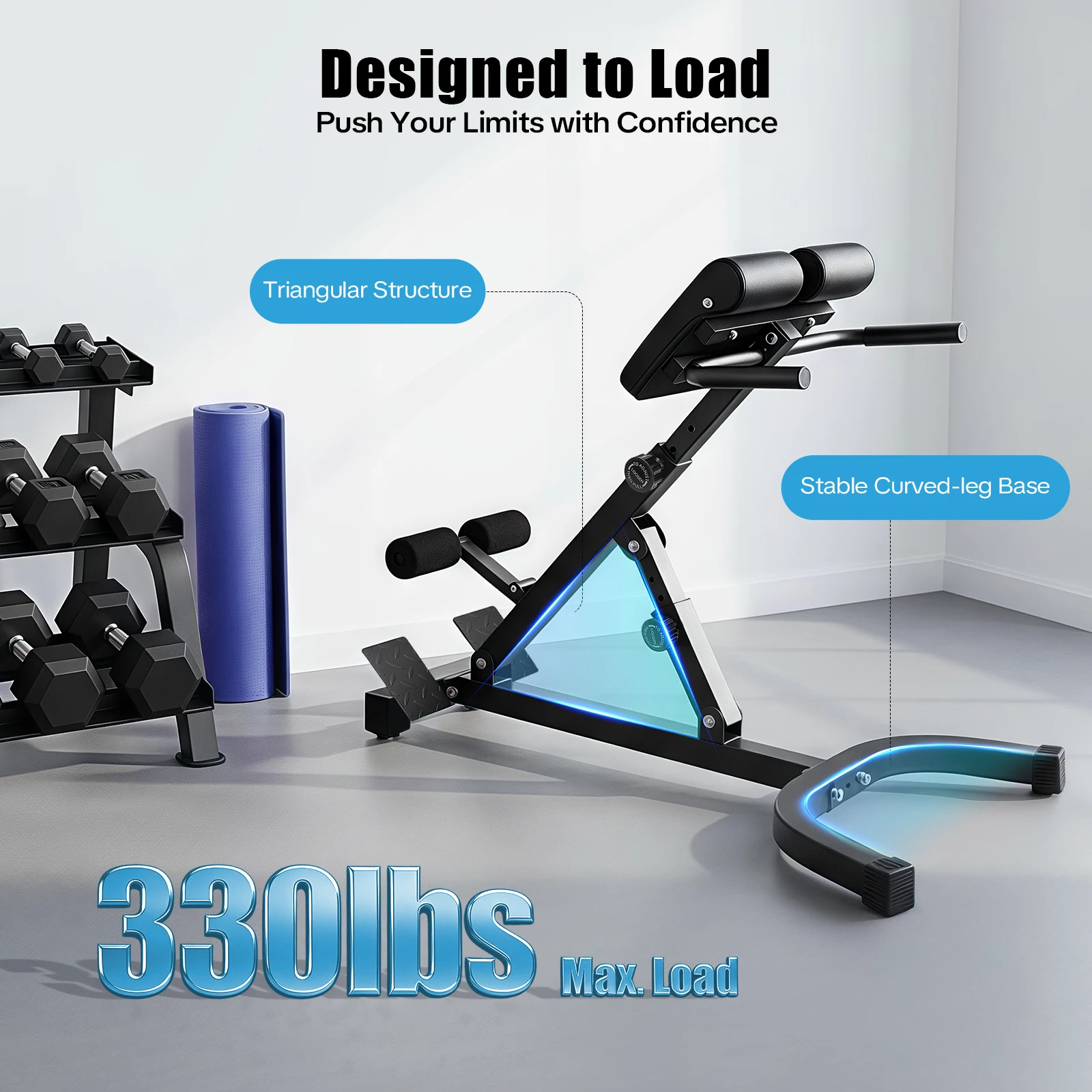 Multi-Functional Adjustable Ab - Home Gym Weight Bench recension och pris