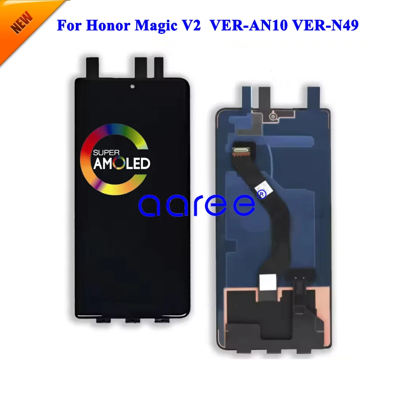 6.43' Super AMOLED Original Display For Honor Magic V2 External Display LCD Screen Touch Digitizer Assembly