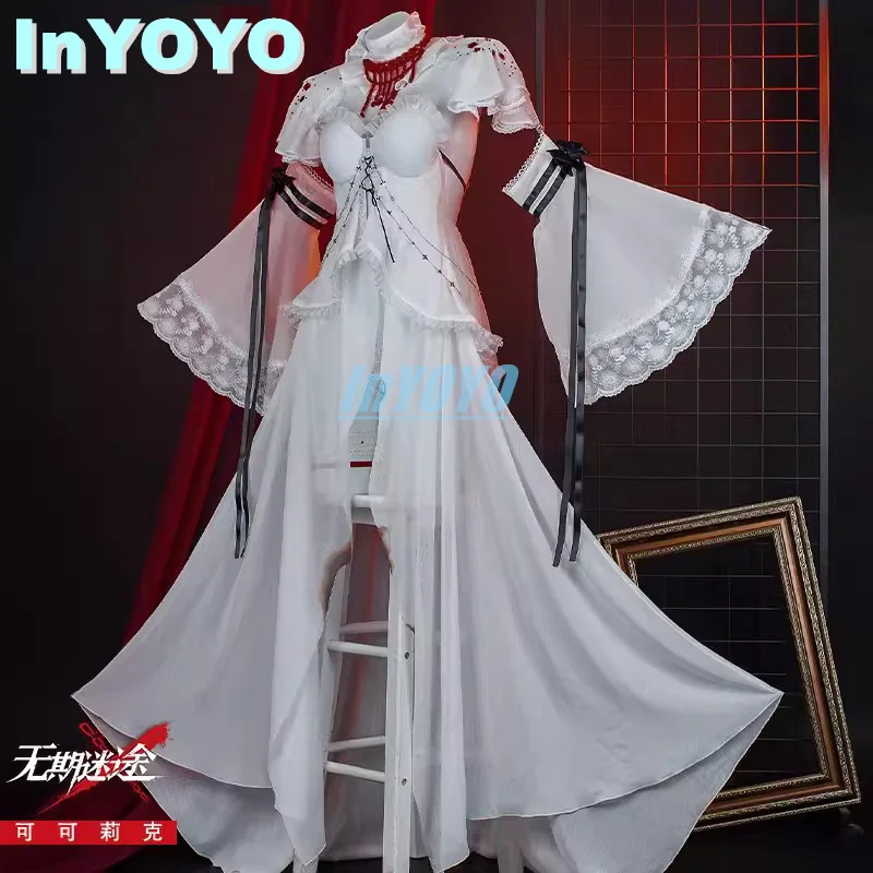 InYOYO Cocolik Cosplay Path To Nowhere Costume Game Suit Gorgeous Dress Uniform Halloween Party Role Play Outfit Women XS-XXL Ne