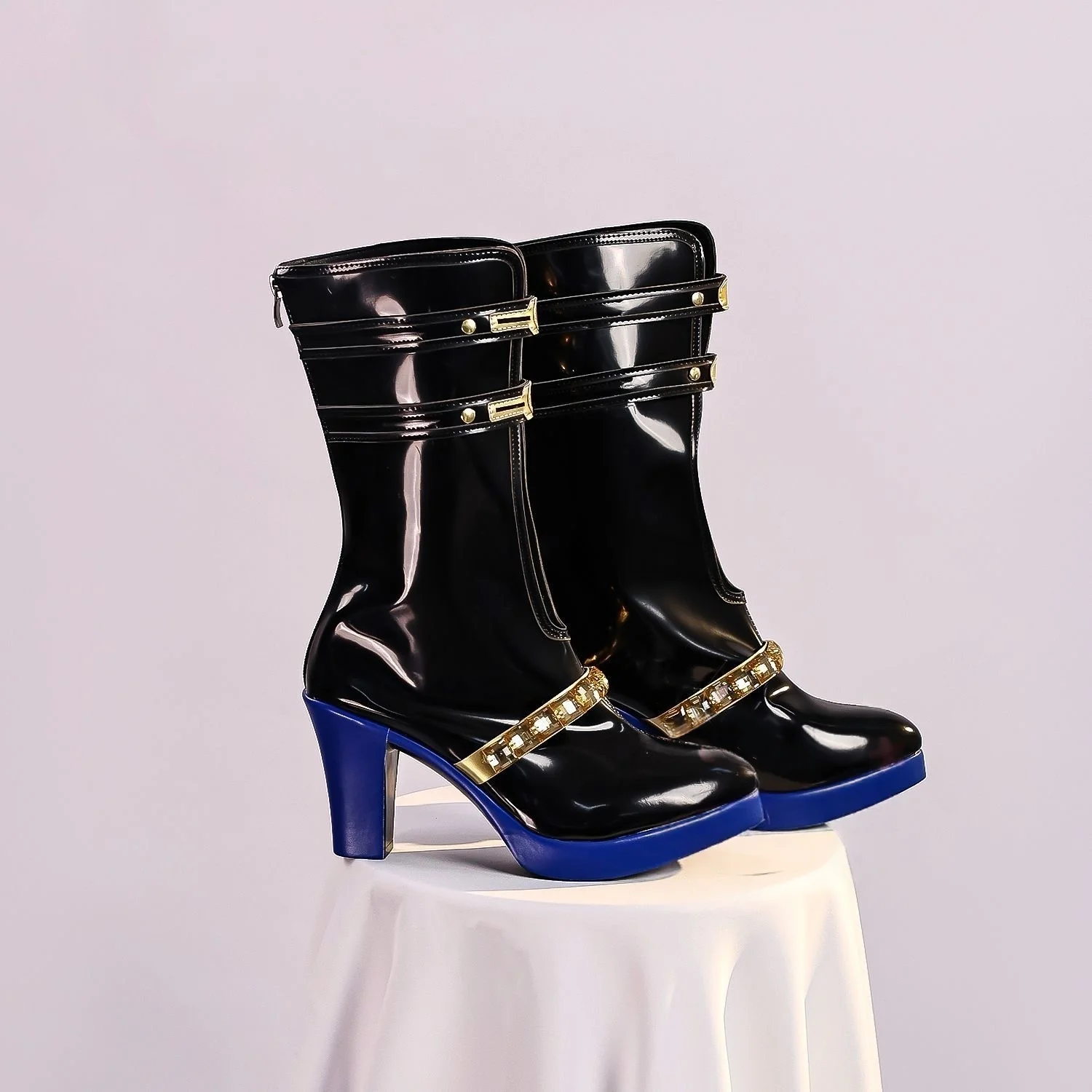 Wuthering Waves Galbrena talons hauts Cosplay jeu chaussure accessoires de déguisement accessoires Anime Halloween pour femme chaussures