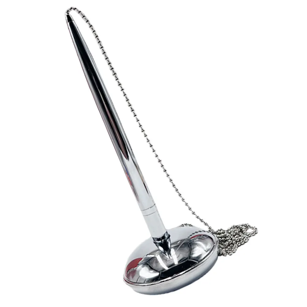 

Decorative Signature Pen for Hotel Front Desks Vibrant Color Ergonomic Smooth Writing Pen with Chain Office Use