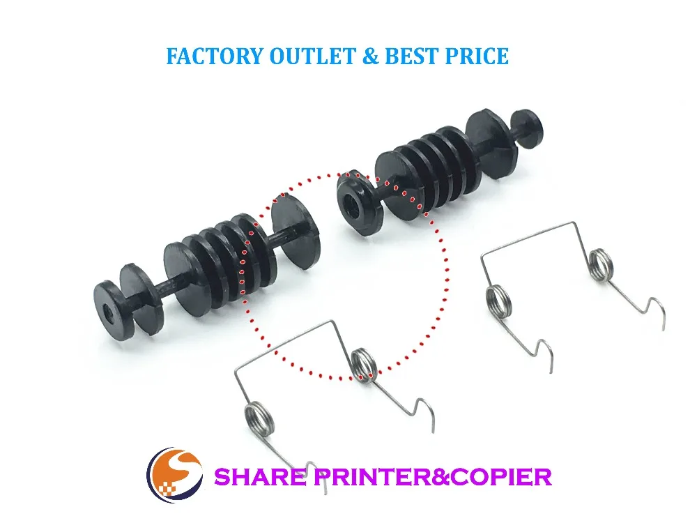 100SETS Paper Delivery Roller New Fuser Top Cover pick up roller and Sping for HP 1010 1020 1018 1022 3050 3052 3055 M1005 M1319