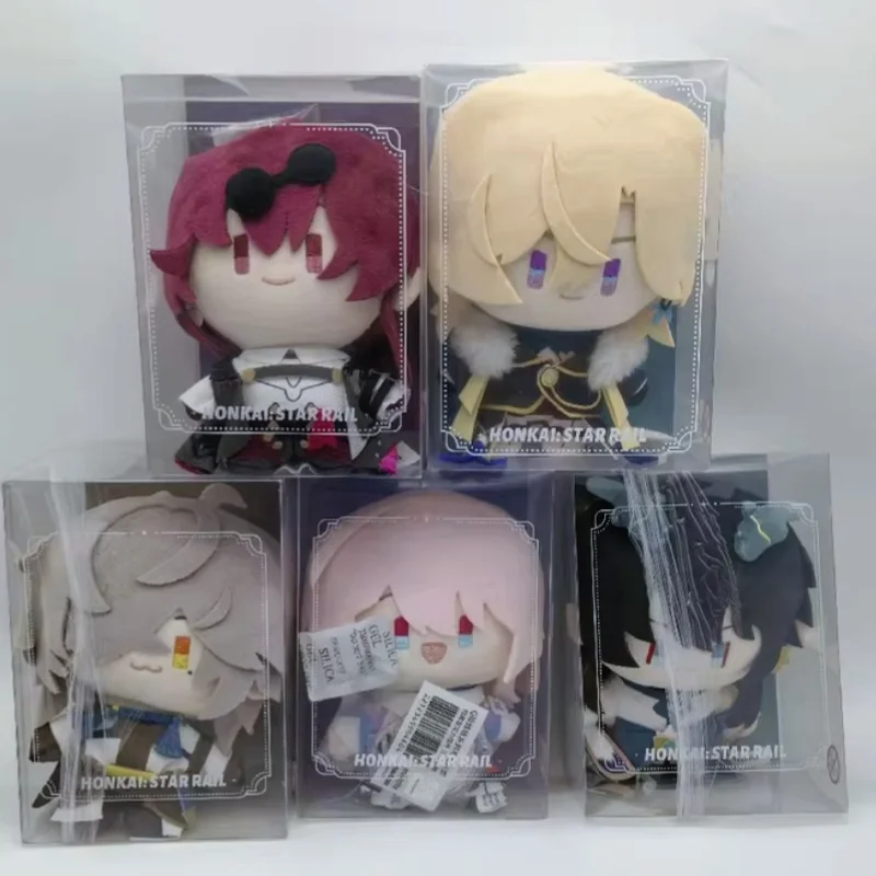 

Подлинная игра Mihoyo Honkai Star Rail Q-Version Serie Jing Yuan Fu Xuan Mydei Aventurine Аниме Косплей Плюшевая кукла Игрушка-талисман в подарок