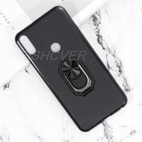 For ASUS Zenfone Max Pro M1 ZB601KL ZB602KL X00TD X00TDB X00TDA X00T Ring Holder Bracket Shockproof Case TPU Soft Silicone Cover