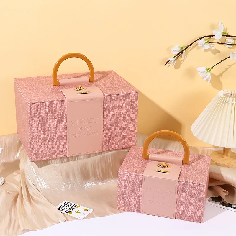 Customized. New Box Fashion Wedding Candies Box Light Luxury Portable Box Box Box