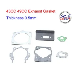 Gasket Kit for 40-5 44-5 43CC 49CC Brushcutter Trimmer Auger 2 stroke engine