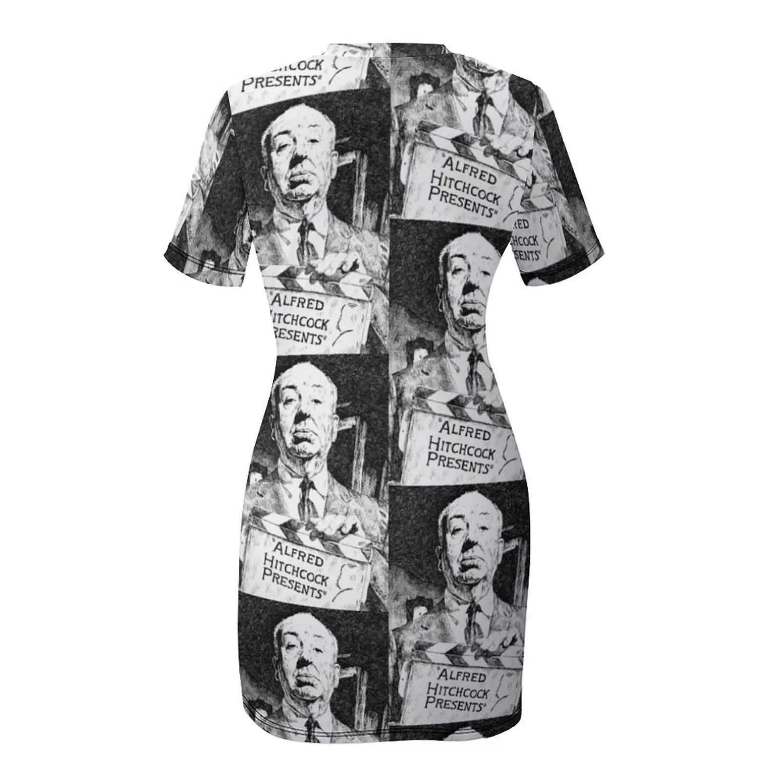 Alfred Hitchcock Presents Short-Sleeved Dress Long dress Prom gown Womens dresses Dress