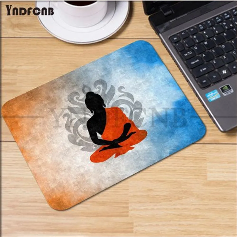 Buddha Mousepad 25x29cm Small Gaming Mouse Pad Gamer Desk Mat Keyboard Pad Decoration Mause Pad Office Desk Accessories