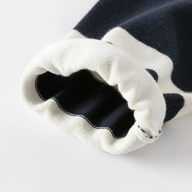 ديف بيلا الأطفال سترة سترة الخريف الشتاء طويلة الأكمام الفتيان محبوك سترة قطنية عالية الجودة موضة ملابس خارجية الاطفال الملابس DK1250349 #6