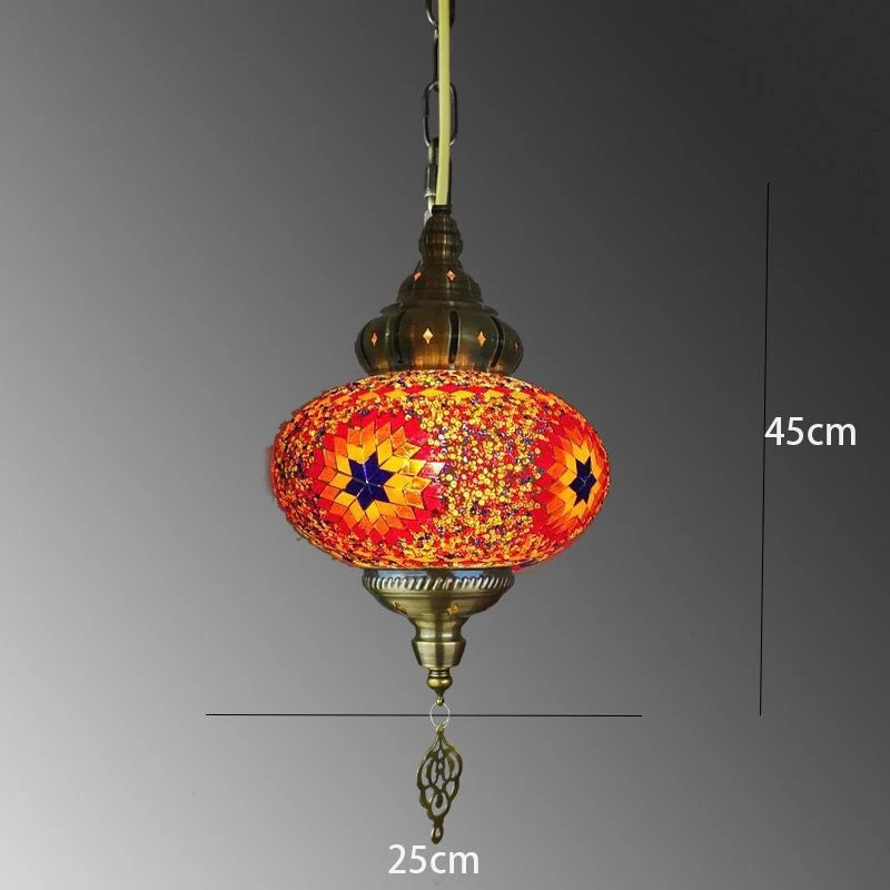 

Chandelier Glass Bohemian Exotic Xinjiang Bar Thai Restaurant Special Lighting