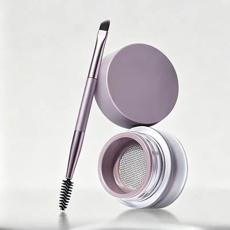 Double-headed Eyebrow Brush Eyelash Curler Brush Eyebrow Comb Professional Makeup Brush Eyebrow Eyelash Extension Make Up Tools