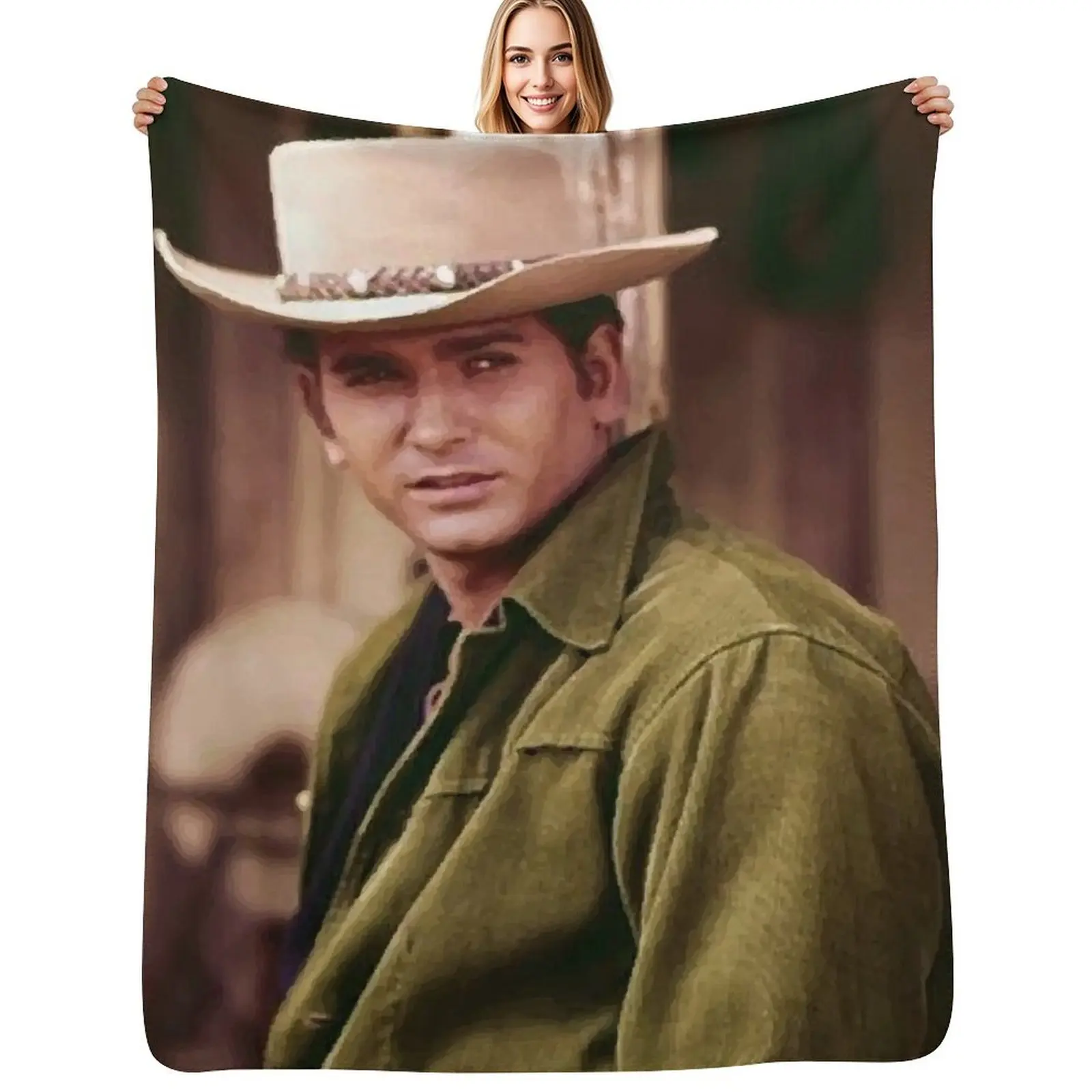 VINTAGE joe bonanza Throw Blanket Soft Cozy Blanket for Pet Kids Adults