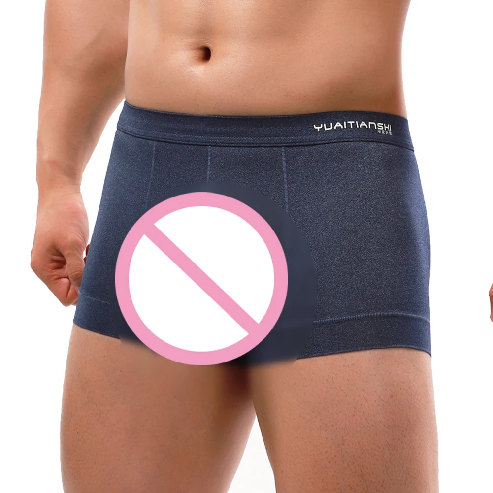 

For Men Underwear Boxer Briefs Breathable Casual Elephant Nose Pouch Slight Stretch Widely Applicable Brand New