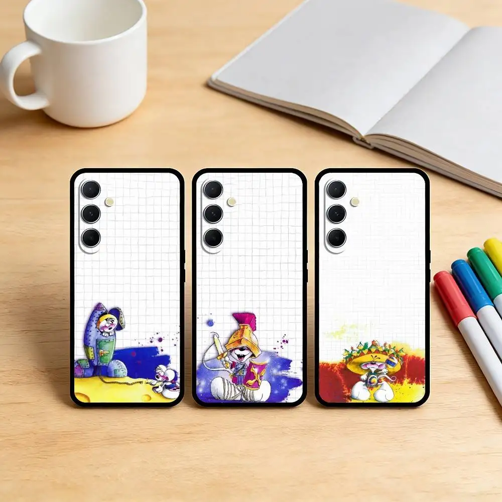 

AAA D-Diddl Phone Case For Samsung S25,S24,S21,S22,S23,S30,Ultra,S20,Plus,Fe,Note,10,9,5G Black Cover