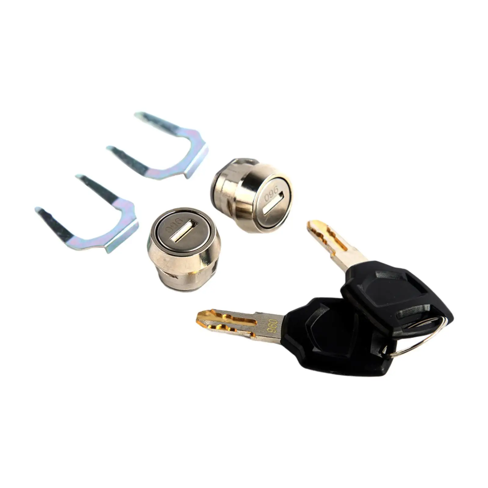 Easy Install Tour Pak Lock with Keys High Security Motorcycle Rear Trunk Storage Metal Saddle Bag Lock for City Commute